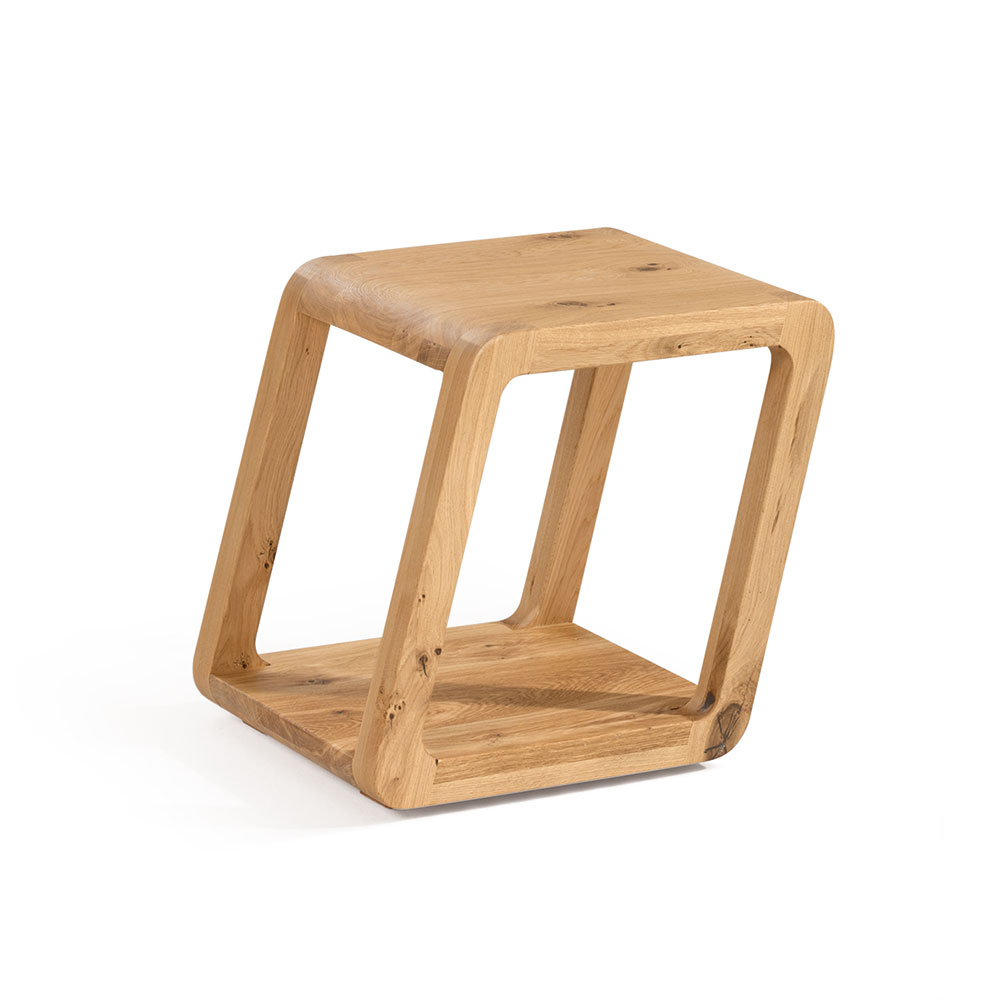 Mola Solid Wood Bedside Table - Image 2