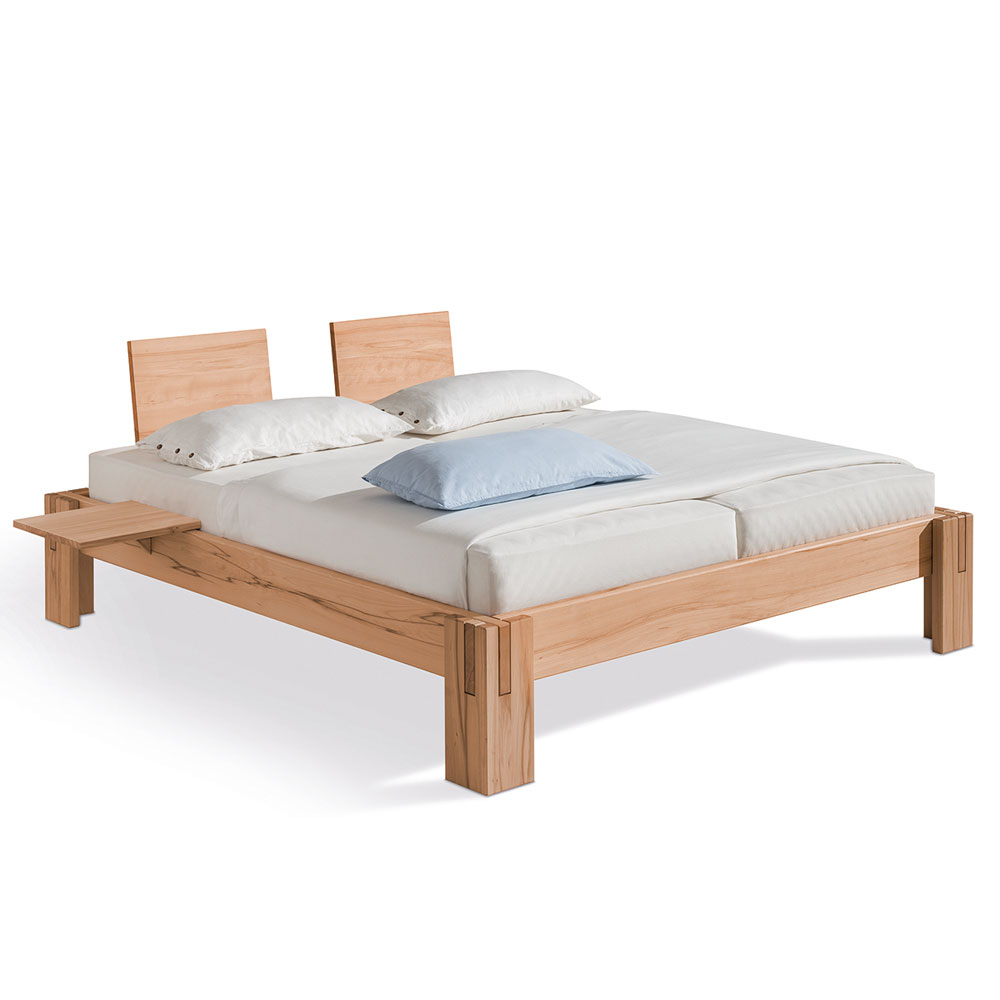 Nuveo Solid Wood Bedside Table - Image 2